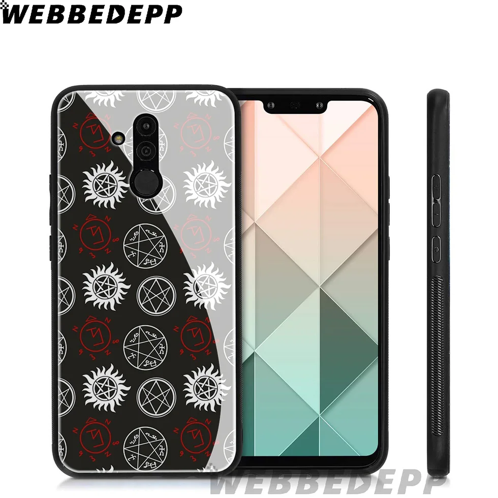 Чехол WEBBEDEPP из закаленного стекла для ТВ-шоу Huawei Mate 20 P20 P10 P Smart 2019 2018 &amp Honor 10 9 8X 7A Lite