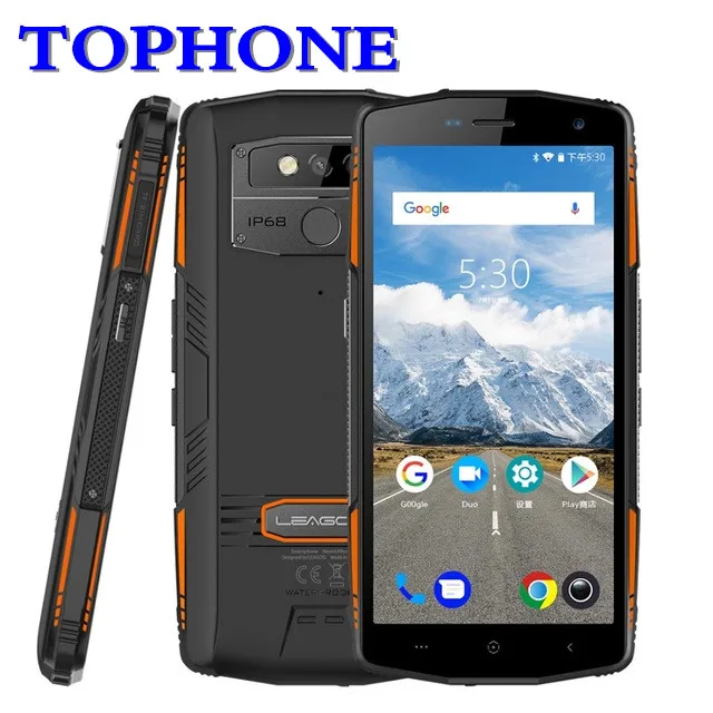 LEAGOO xrover IP68 Водонепроницаемый Android 8 1 4G LTE мобильный телефон 5 72 &quotMTK6763
