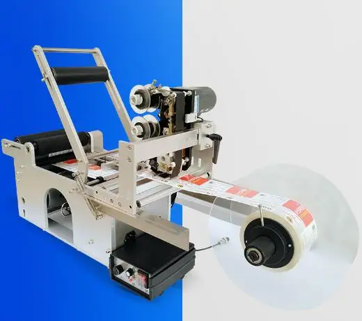 

LT-50D Semi Automatic Round Bottl Labeling Machine with date printing machine