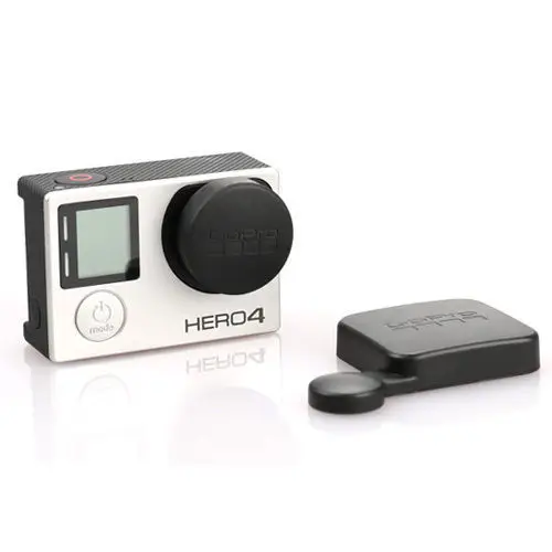 gopro hero 4 3+ lens cap cover Housing Case Cover for hero4 housing+Gopro Logo |