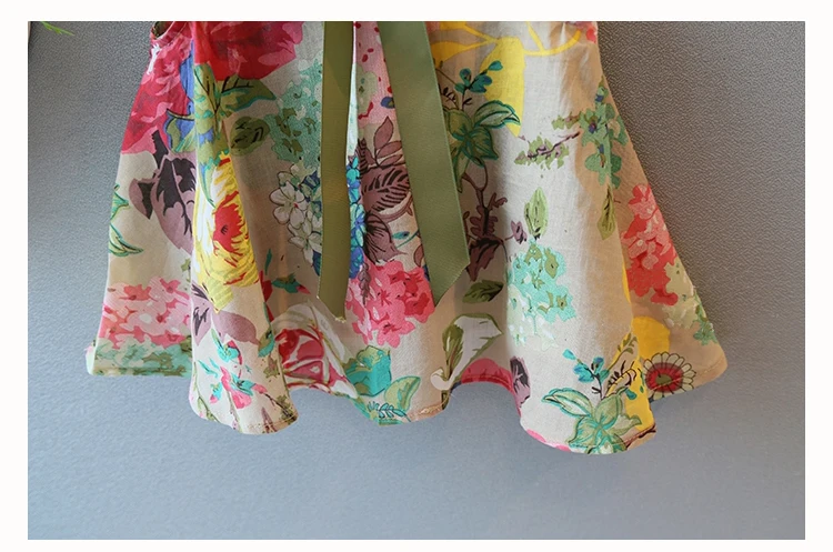 Matakid детская одежда 2017 пастырской Стиль Комплекты летней одежды для девочек