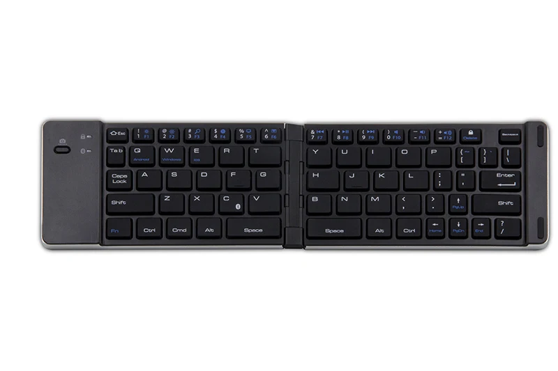 Две складные беспроводные Bluetooth клавиатуры для Windows смартфонов Apple Android Mac