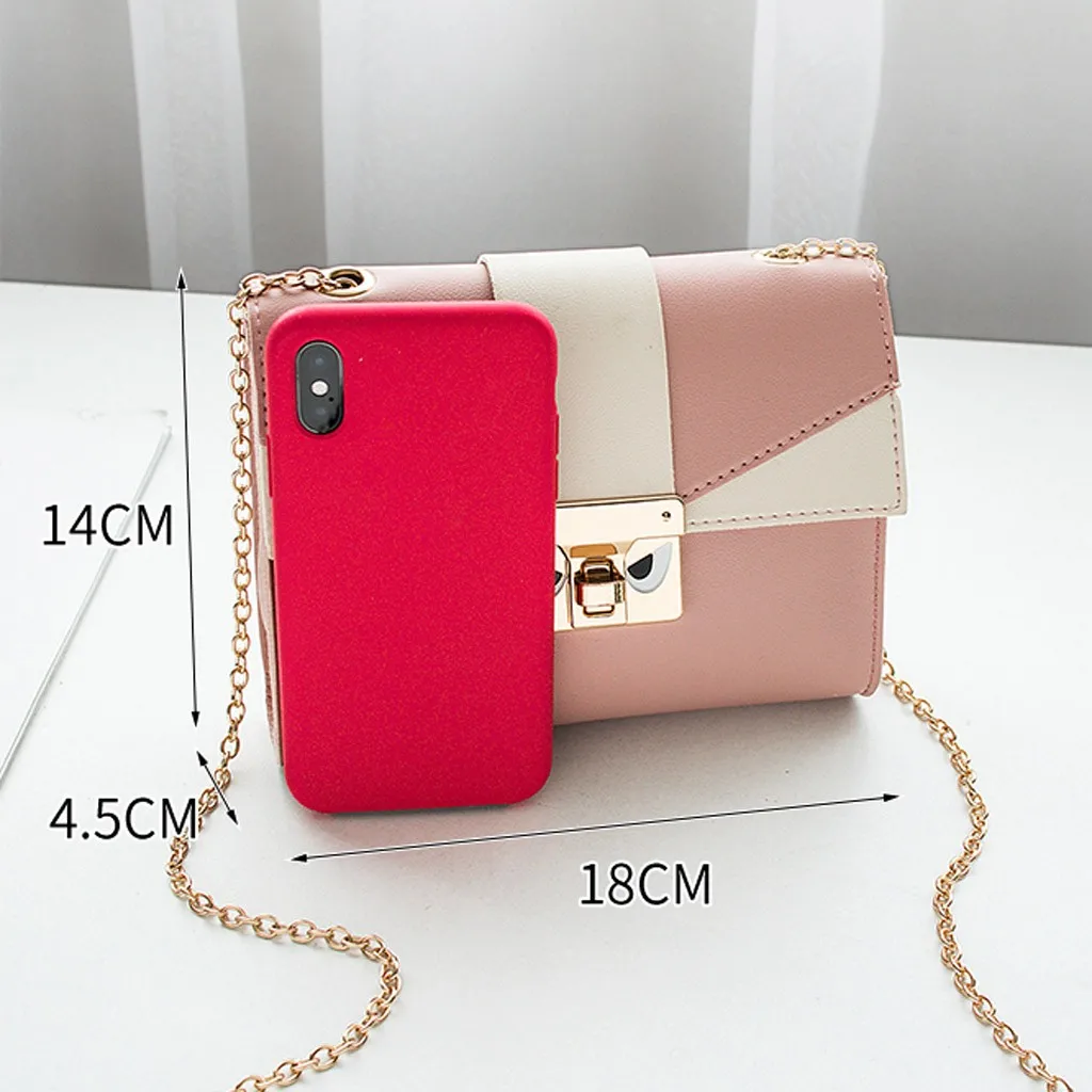 5S # женская маленькая сумка через плечо с цепочкой для женщин клапаном