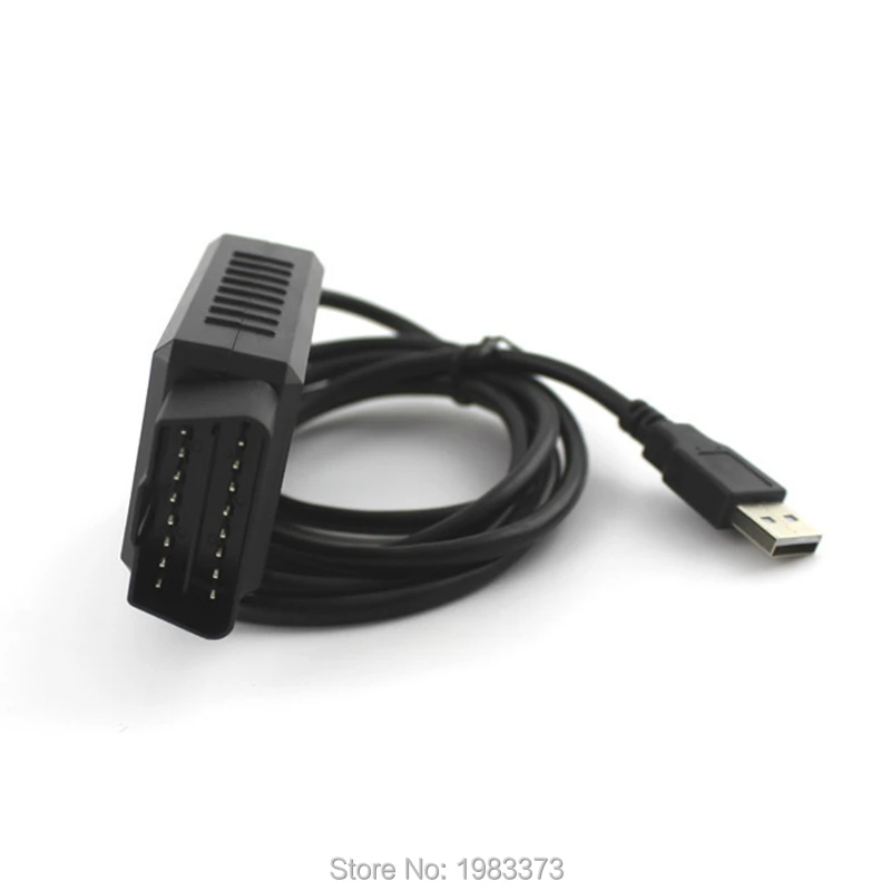 OBDII ELM327 USB импортный чип FT232RL OBD2 ELM 327 пластик с процессором ARM автоматический