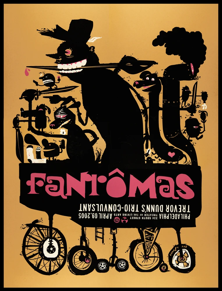 Черный юморс кролик автомобиль катание на лыжах Винтаж Классический ретро холст