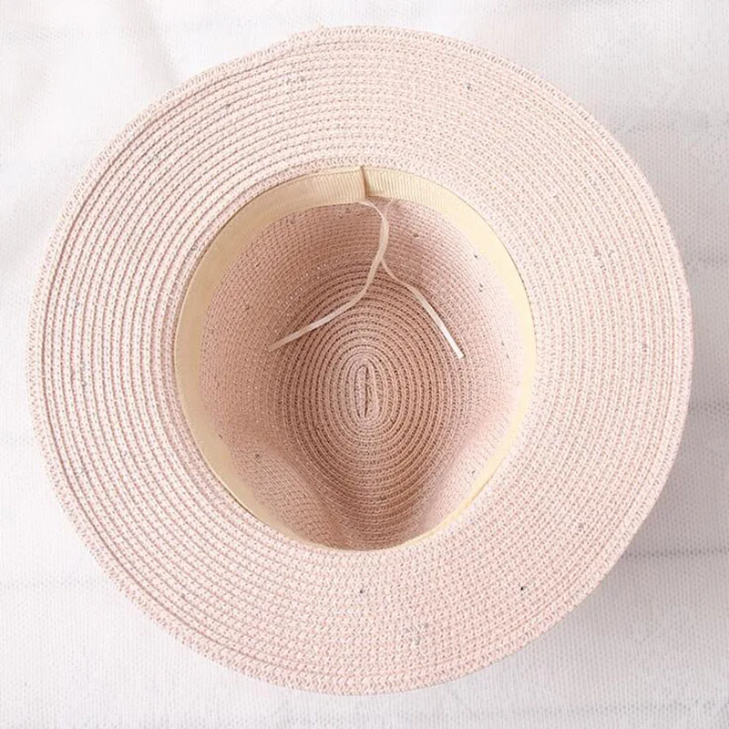 Новый шляпы на весну-лето для женщин шляпа с широкими полями и цветком Панама