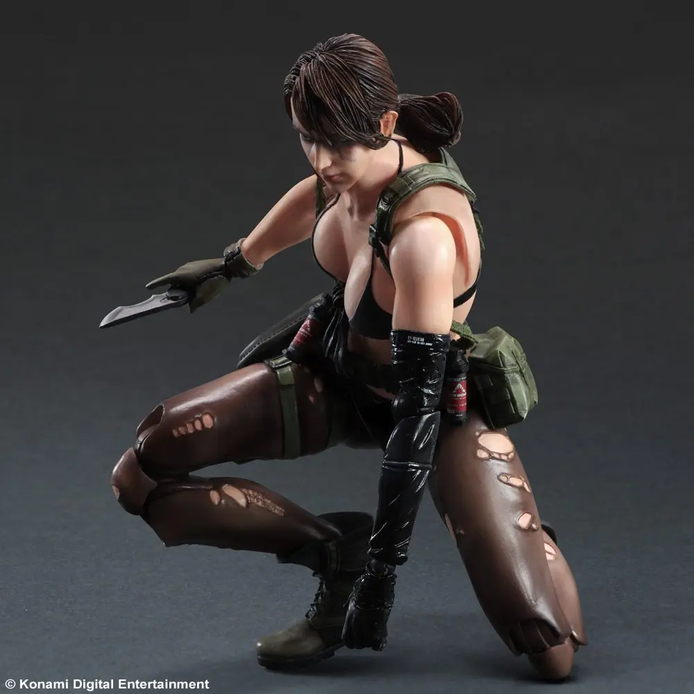 PLAY ARTS 27 СМ Металлическая Шестерня Тихая фигурка модель игрушки | Игрушки и хобби