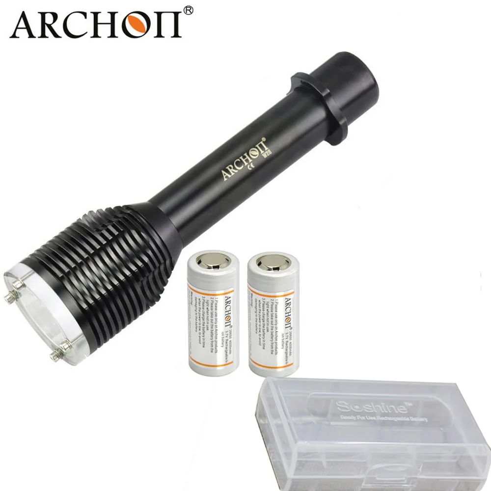 Водонепроницаемый подводный фонарик ARCHON W28 D22 CREE XM L2 U2 1000 люмен 100 м с