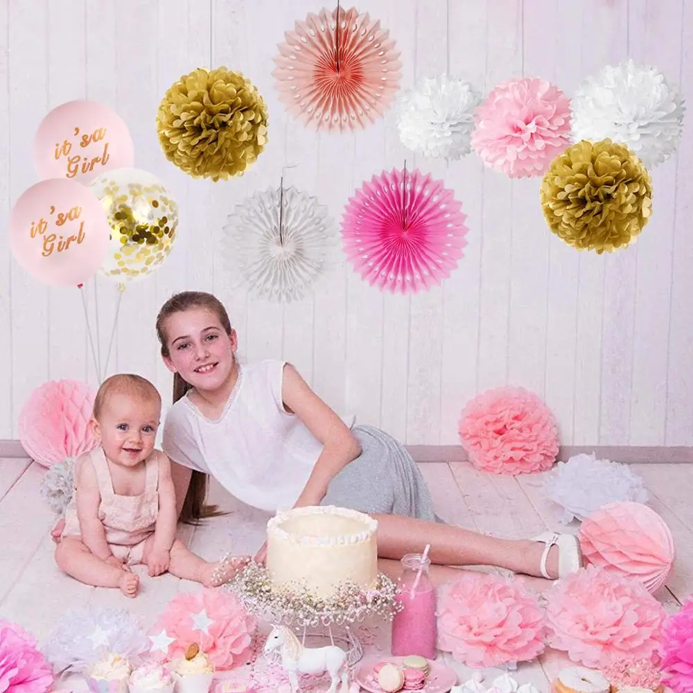 FENGRISE украшение на день рождения для девочек детские товары вечеринок|Украшения