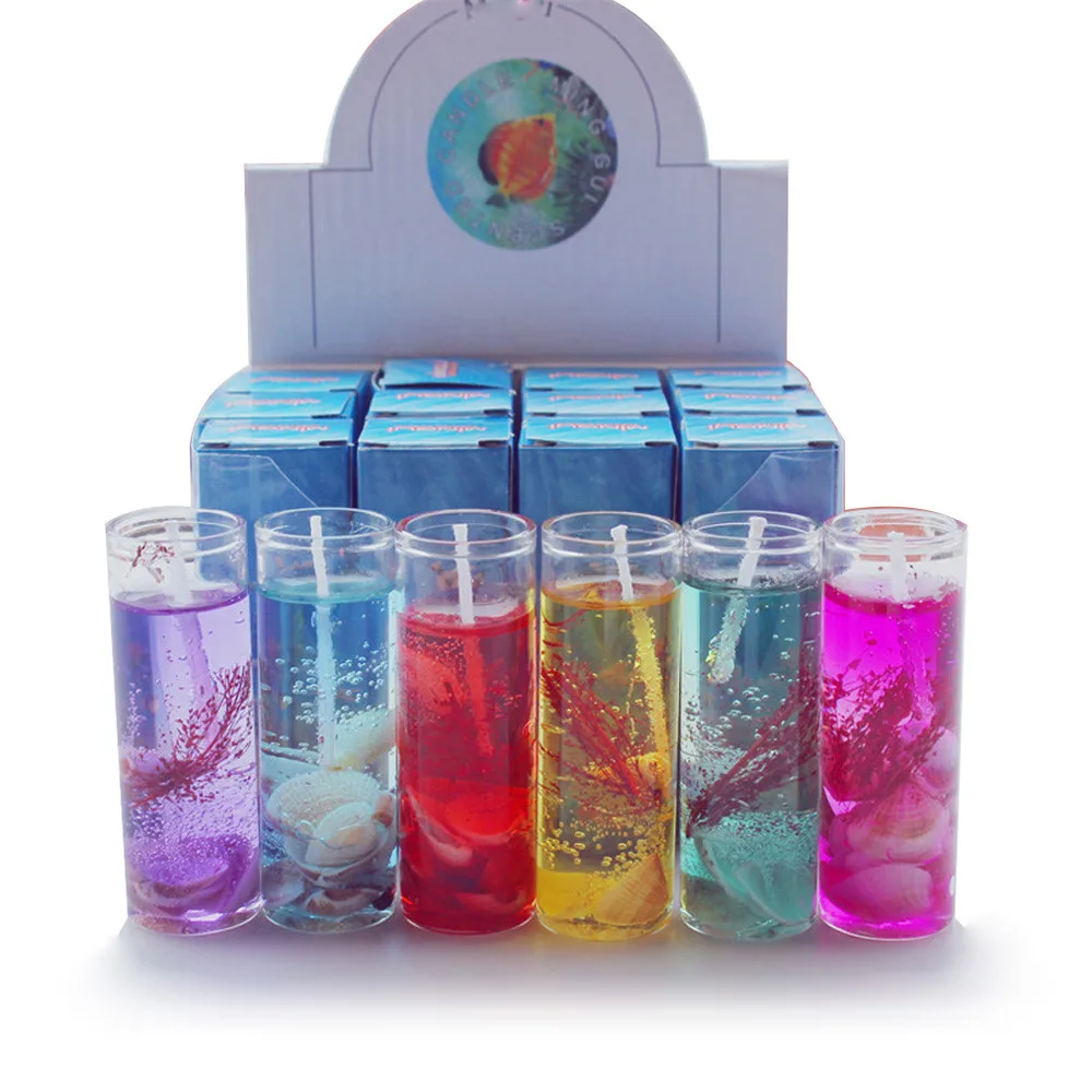 1 шт. бездымные свечи для ароматерапии раковины океана валентинки