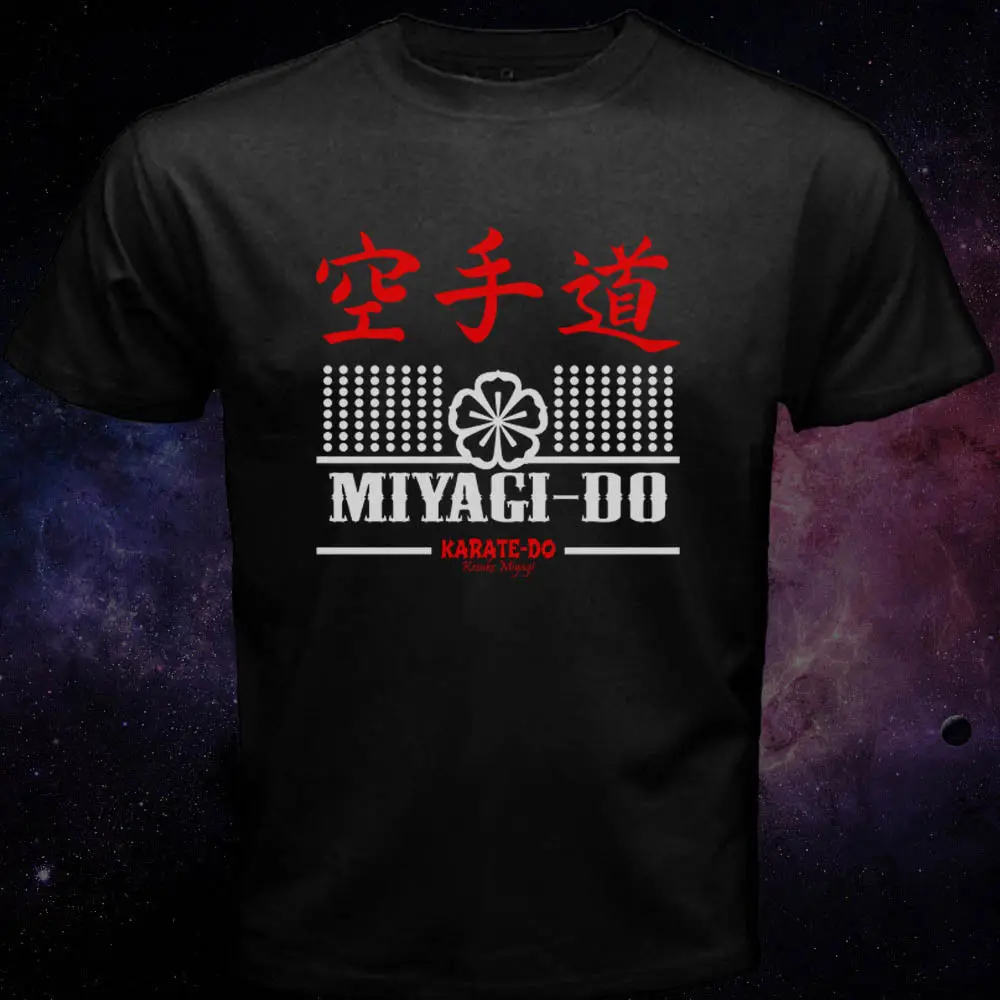 Karate Kid Miyagi Do 80'S Party Action Movie Kung Fu Fighting Gym Black Men's 2019 Brand Clothing Casual Selling Casual T Shirt