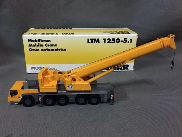 LTM 1250-5 1 Mobilkran von Tonkin масштаб 1:87 литая модель OVP Neu 31-0043 |