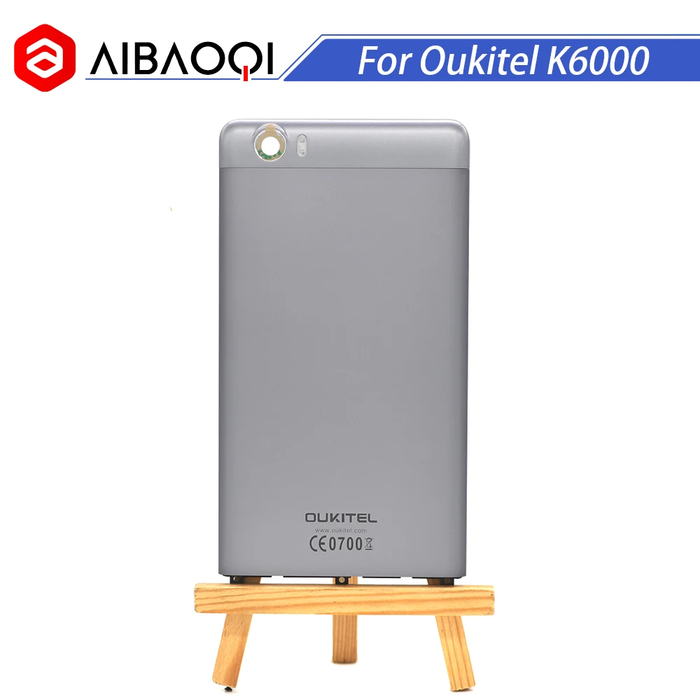 AiBaoQi Oukitel K6000 Батарея чехол Защитный Батарея чехол задняя крышка для 5,5 дюймов Oukitel K6000 телефон+ 3 М клей