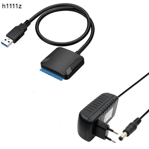 Кабель-Переходник USB 3,0SATA, 22 контакта, для жестких дисков 2,5 дюйма, 3,5 дюйма