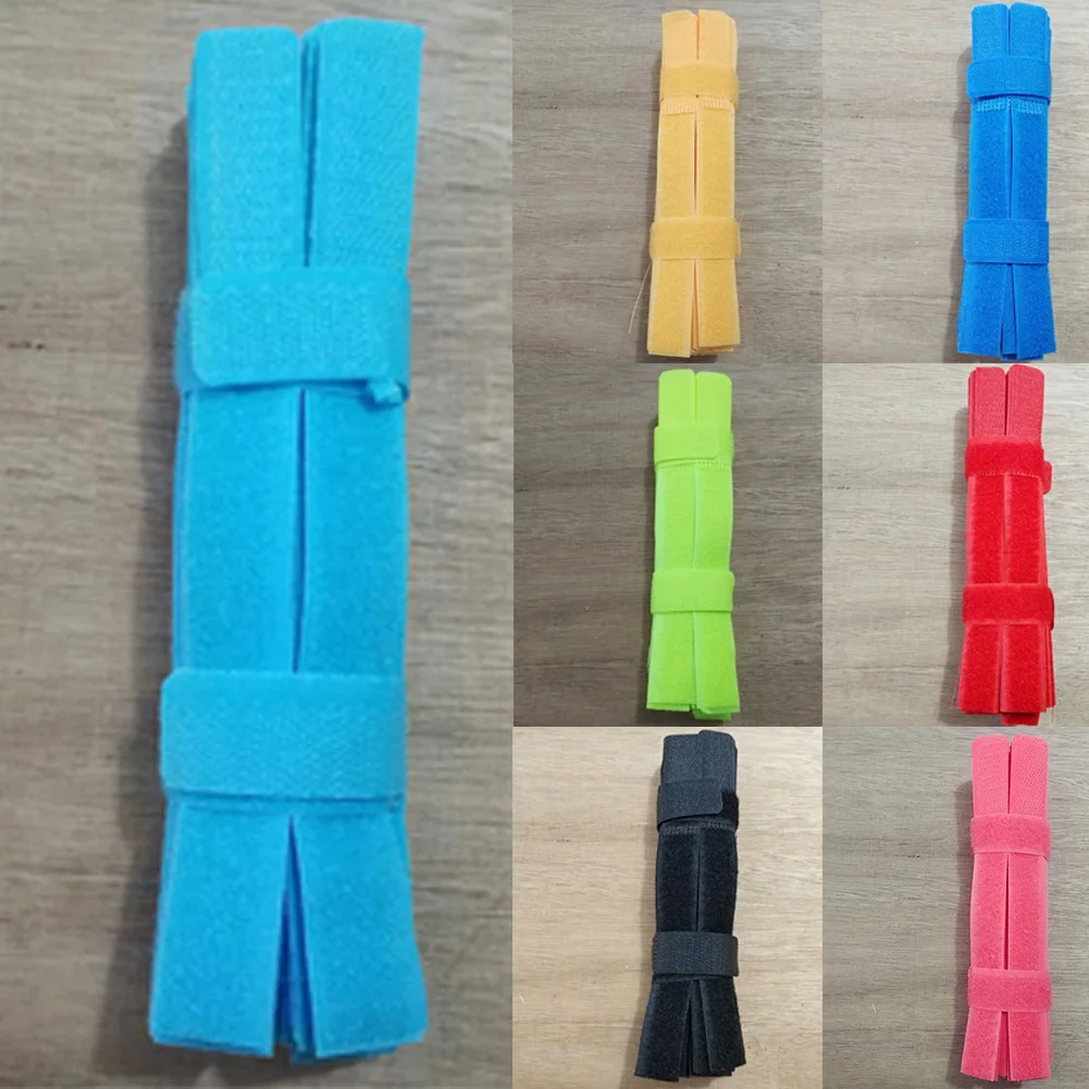 50 Pcs Back To Back Reusable Magic Sticker Wire Organizer Holder Loop Cable Hook Loop Nylon Rope Fastener Cable Ties