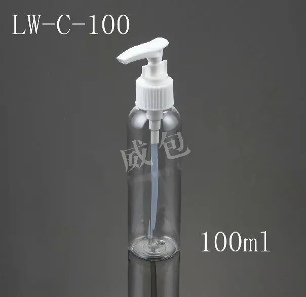 

300pcs/lot 100ml Bottle, Socket Pump Latex Bottle,Packing Bottle, LW-C-100