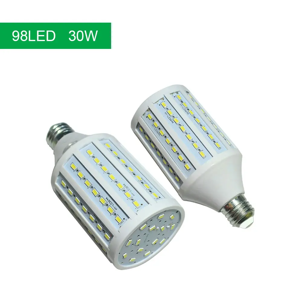 Высокое качество E27 E14 5730 SMD Светодиодная кукурузная Лампа AC 220V 110V 5W 12W 15W 25W 30W 40W 50W