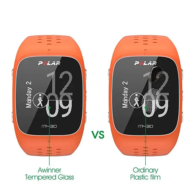 5 шт. закаленное стекло 9H 2.5D для смарт часов Polar M400/M430|Смарт-аксессуары| |