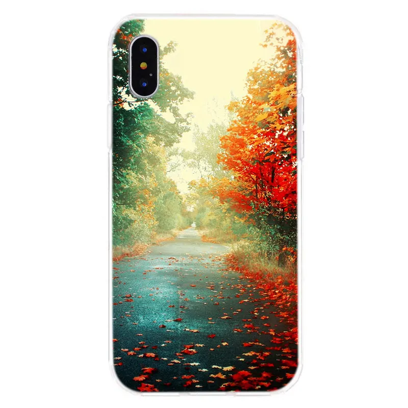 Чехол для телефона с рисунком текстуры дерева iPhone6 6S 7 8 plus XS Max X XR мягкие