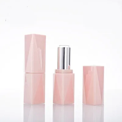 triangle pink 10 шт. пустые губные помады в виде ракушки трубки DIY помада ручной работы чехол 12,1 мм Форма для губной помады - Цвет: triangle pink