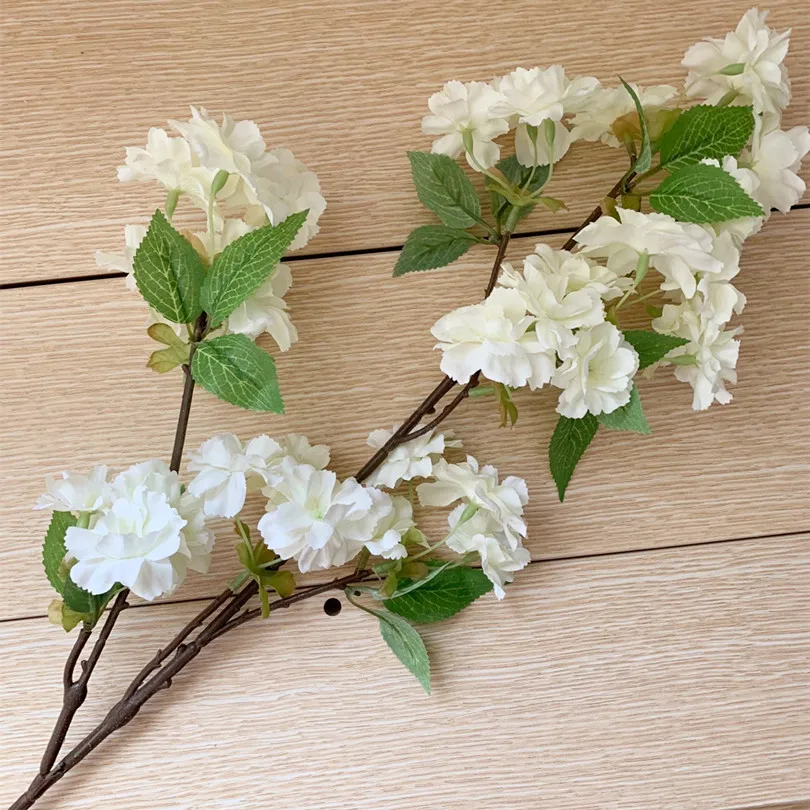 8 шт. искусственные цветы 88 см|fake cherry blossom flowers|cherry flowerflower branch |