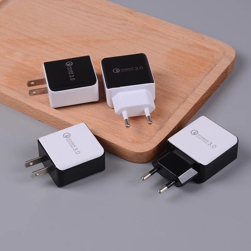 Зарядное устройство 3 0 для телефона 18 Вт быстрая зарядка USB дорожное настенное