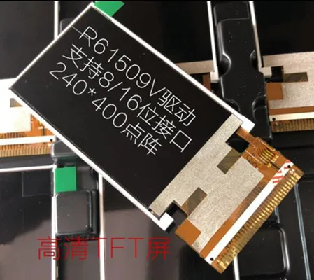 Цветной ЖК экран 2 6 дюйма 34PIN 262K/65K HD TFT R61509V Привод IC 8/9/16/18Bit интерфейс MCU 240(RGB)* 400|ic