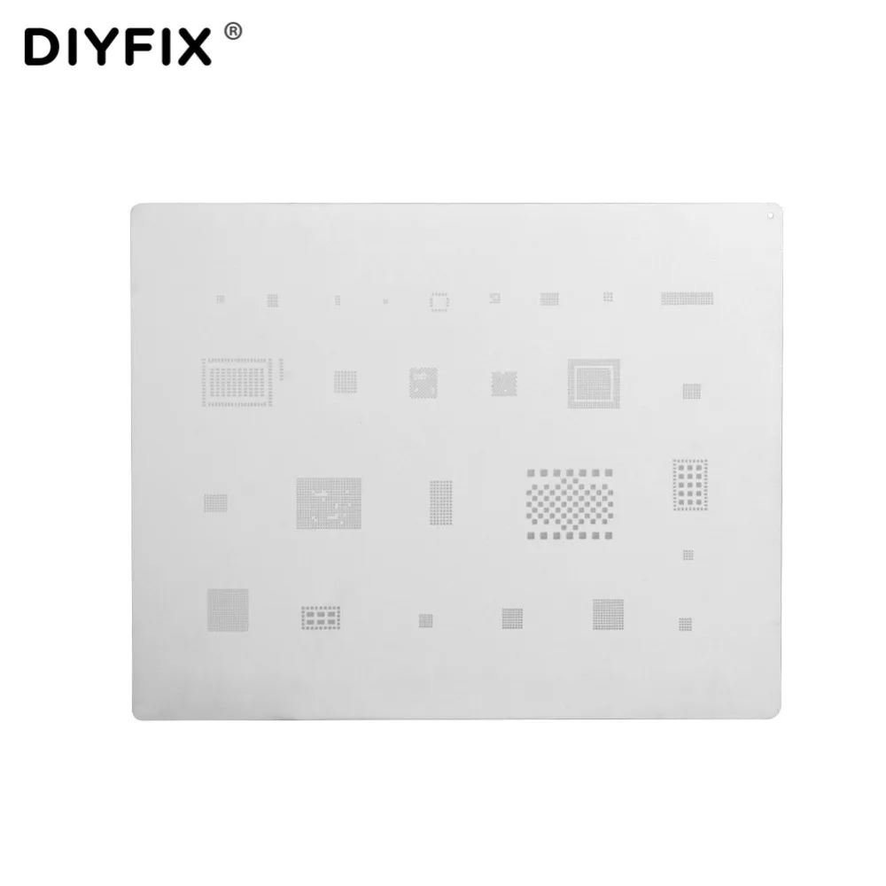 Стальная паяльная сетка BGA для микросхем DIYFIX трафарет реболлинга iPhone 6 6S 7 A8 A9