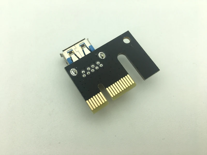 Riser Black VER 009C Высокое качество USB 3 0 PCI-Express 1X до 16X PCI-E расширитель Card для BTC Bitcoin Miner