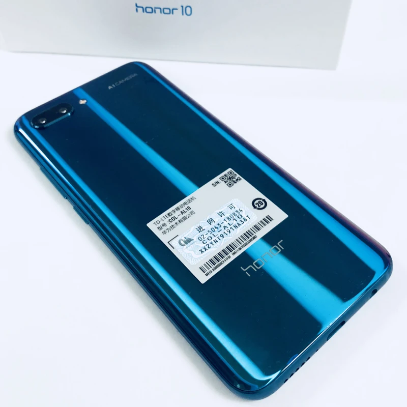 Honor 10 смартфон 4 Гб 128 ГБ NFC мобильный телефон изогнутое стекло Android 8 1 OctaCore 5