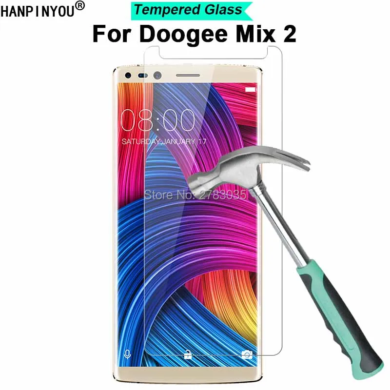 Для Doogee Mix 2 5 99 &quotновая твердость 9H 2.5D ультра тонкая закаленная Защитная