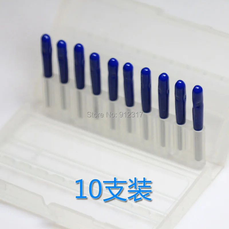 

10pcs/lot 3.175*30*0.1mm Flat Bottom Wood Engraving Router Bits/End Mill Engraving Blade/ Sharp Solid Carbide Tool