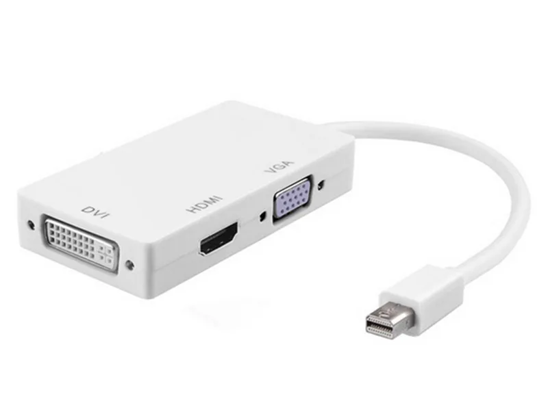 Mini display port DP Male To DVI HDMI VGA Аудио Женский адаптер дисплея порт конвертер для