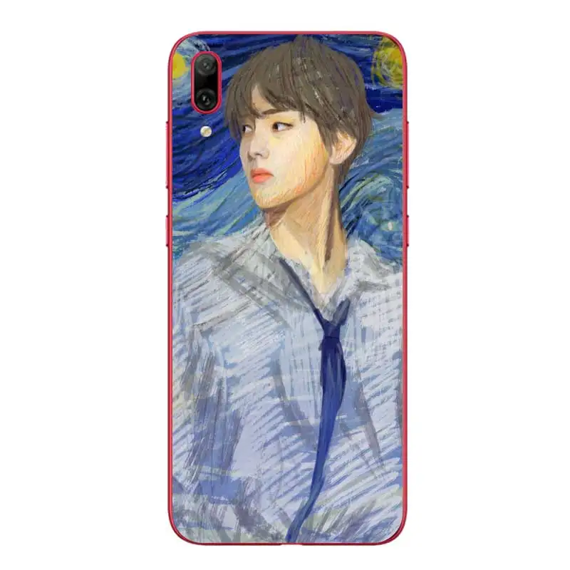 N358 Painting Taehyung Soft TPU Silicone Cover For Huawei Mate 8 9 10 20 30 Lite Pro Case |