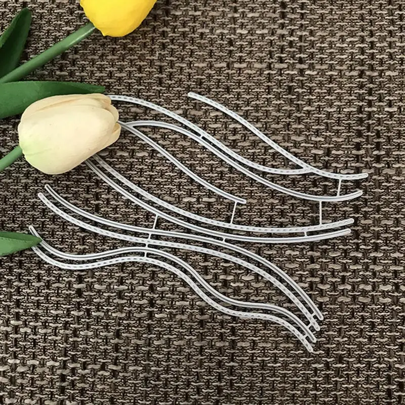 Wavy Edge Metal Cutting Dies for Scrapbooking DIY Album Embossing Folder Paper Card Maker Template Decor Stencils Crafts | Дом и сад