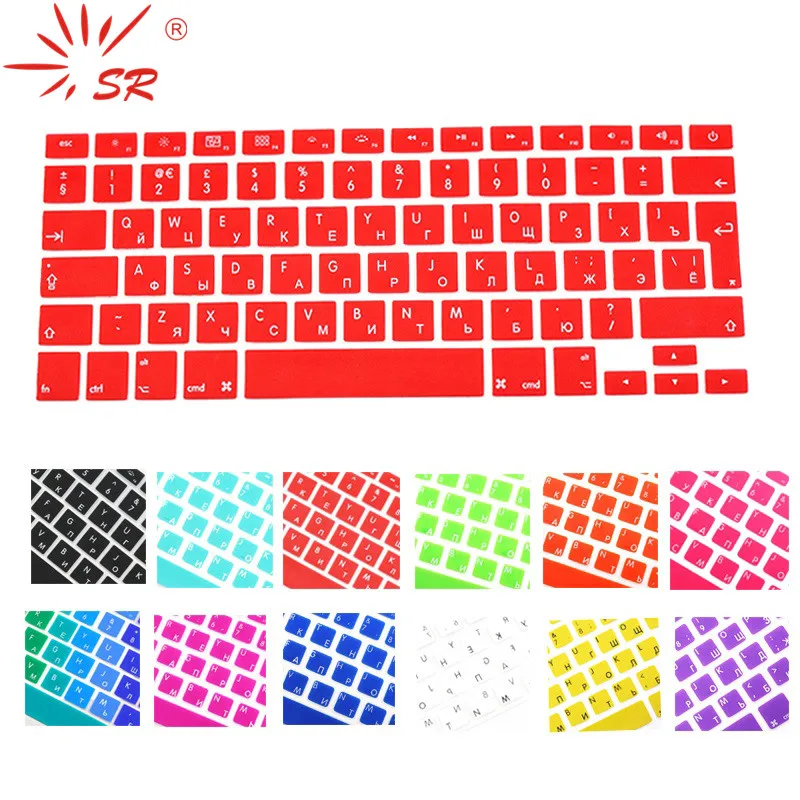 

Силиконовая накладка на клавиатуру для Macbook Air 13 Pro 13 15 17