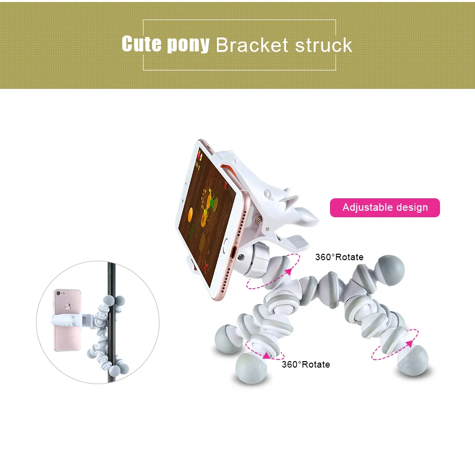 Милый пони кронштейн Геометрическая подставка держатель многофункциональный