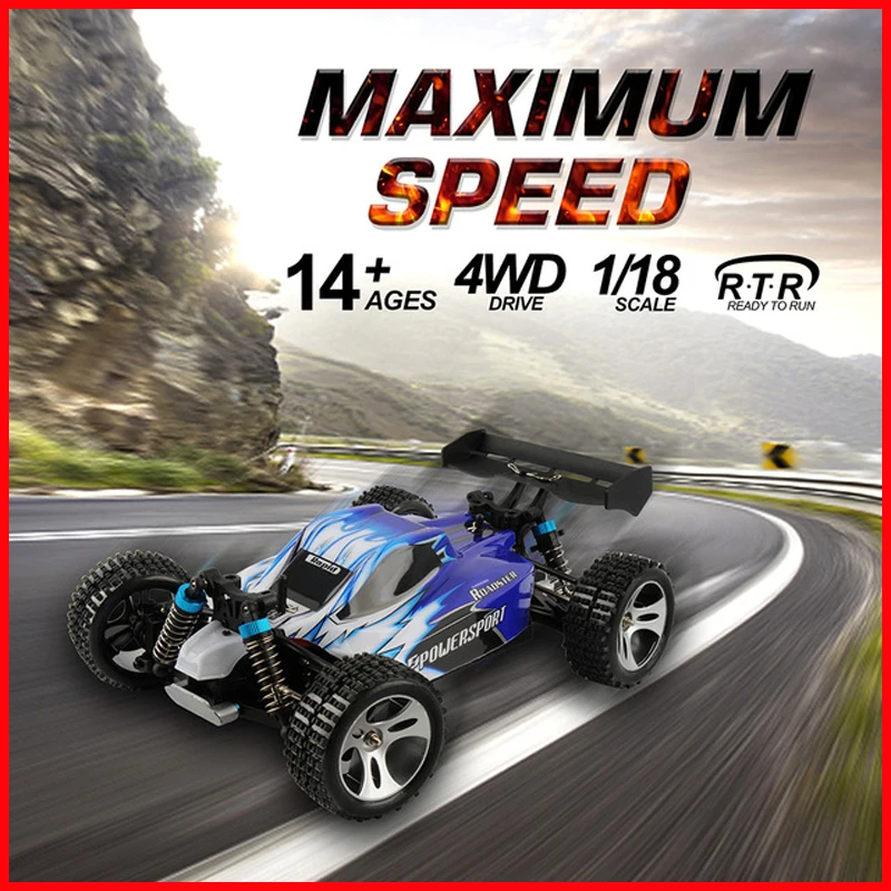 Промоакция Wltoys A959 50 км/ч n B 70 2 4G 4CH высокоскоростной Радиоуправляемый автомобиль