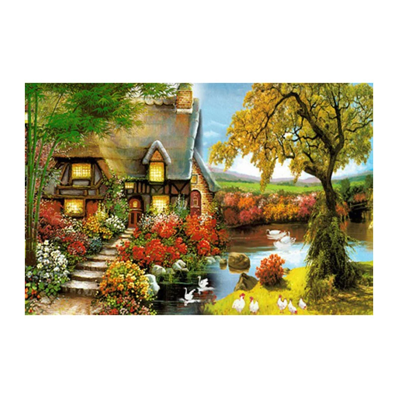 Алмазная вышивка крестиком наборы круглых алмазов полная круглая алмазная