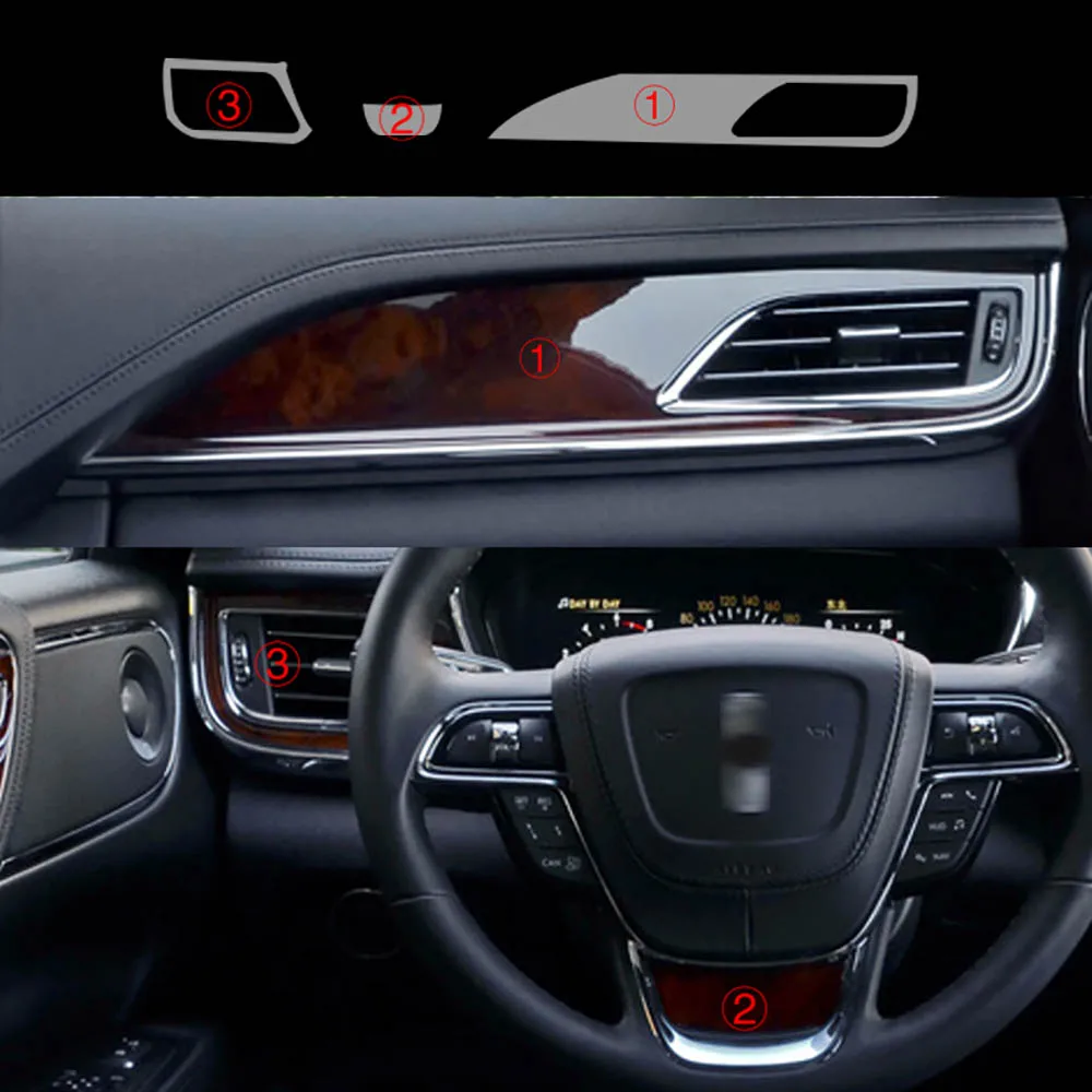 Автомобильный Стайлинг новая отделка салона автомобиля приборная панель
