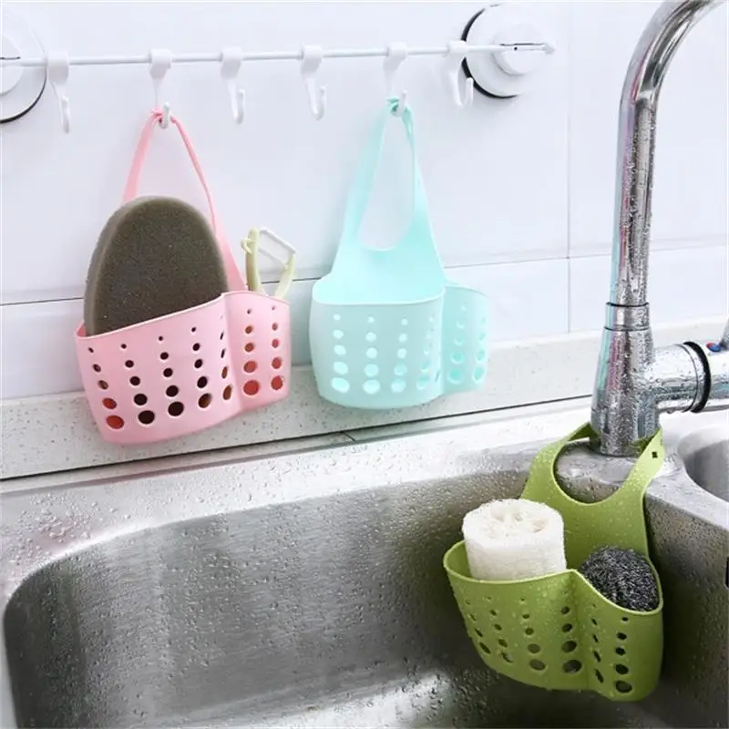 Регулируемая настенная раковина кухонный подвесной мешок для хранения удобный