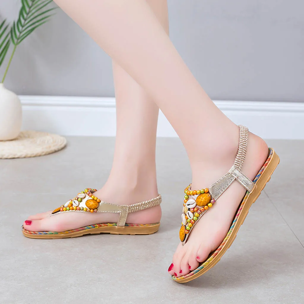 SAGACE/богемные сандалии женская обувь в богемном стиле пляжная на плоской подошве