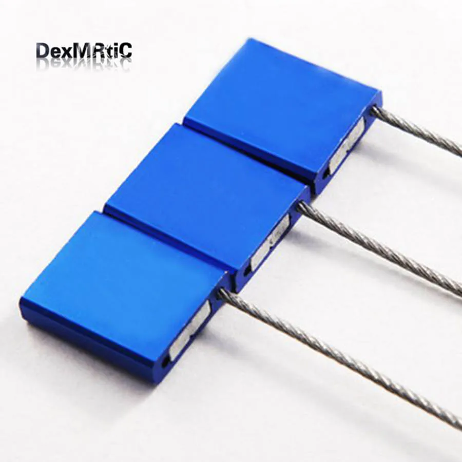 10pcs Wire Seal 30cm long Aluminum Alloys Lock Body metal security seals padlock for Container truck sealing Wholesale | Обустройство