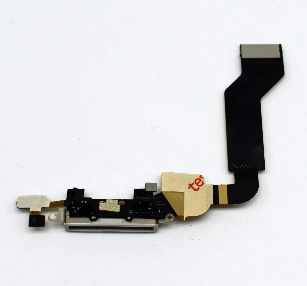 Usb зарядное устройство разъем гибкий кабель для ремонта Iphone 4S зарядный порт