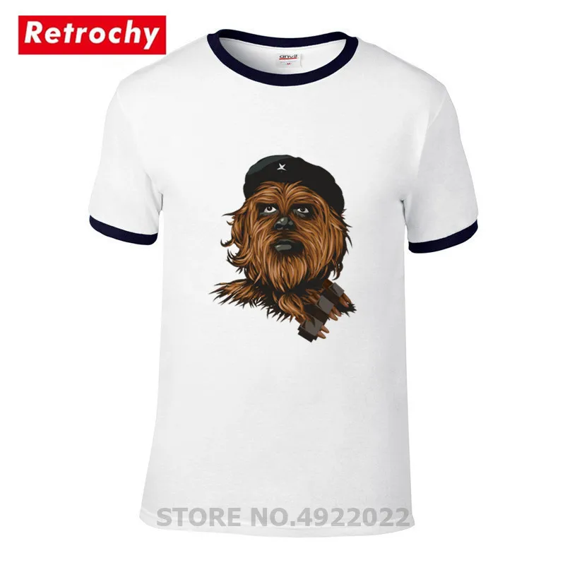 Новое поступление Мужская футболка Chewie Guevara Wookie дизайнерские футболки с цифровым