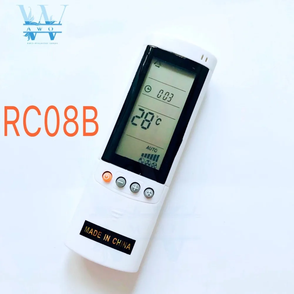 1 шт. новый оригинальный пульт дистанционного управления RC08B для кондиционера
