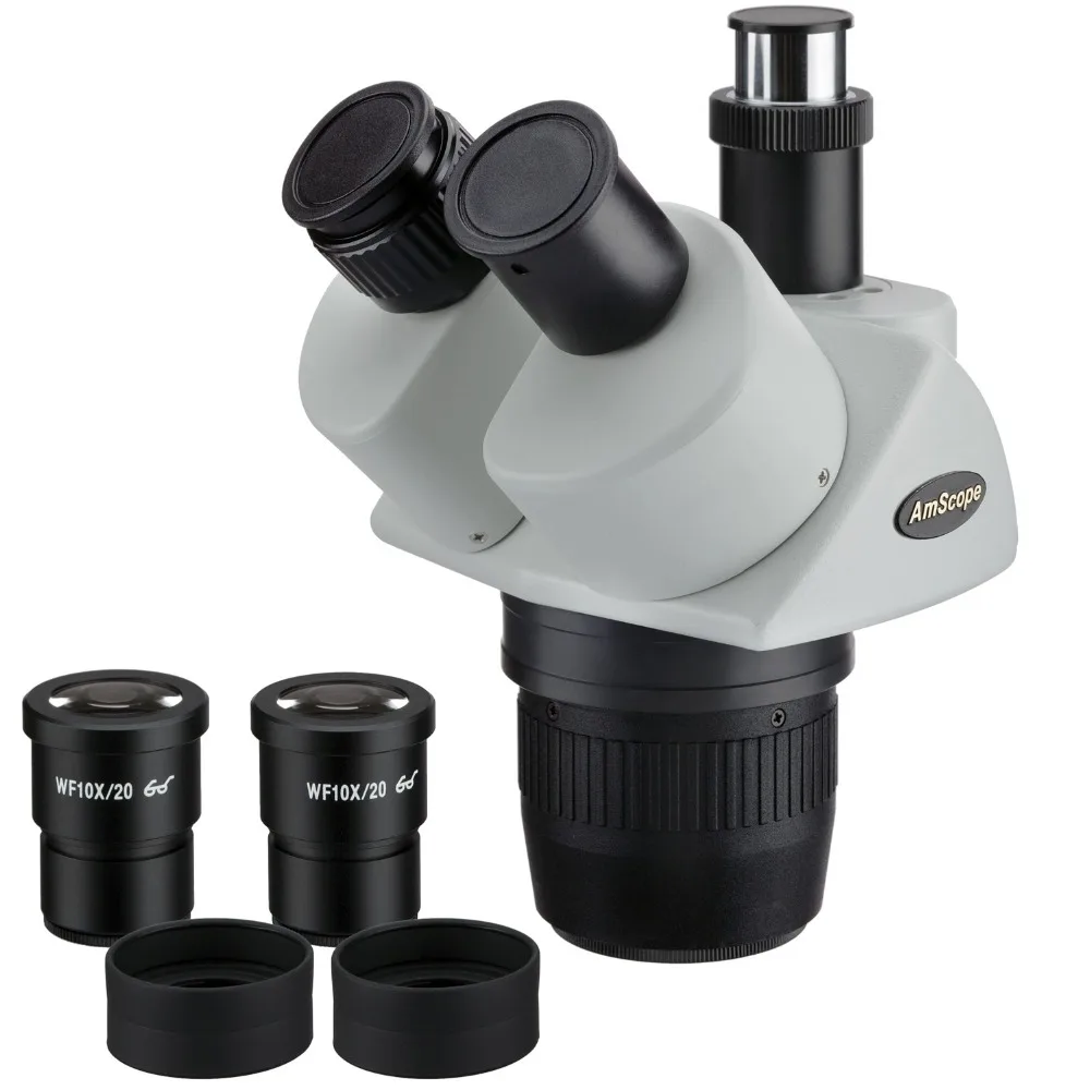 

AmScope 10x-30x Super Widefield Stereo Trinocular Microscope Head SW13T
