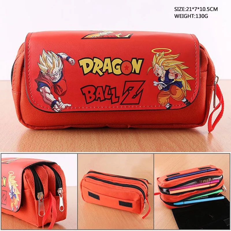Dragon Ball-1 Юри! На льду ручка в стиле аниме держатель канцелярские сумки для мужчин и женщин косметичка для подарка или коллекции - Цвет: Dragon Ball-1