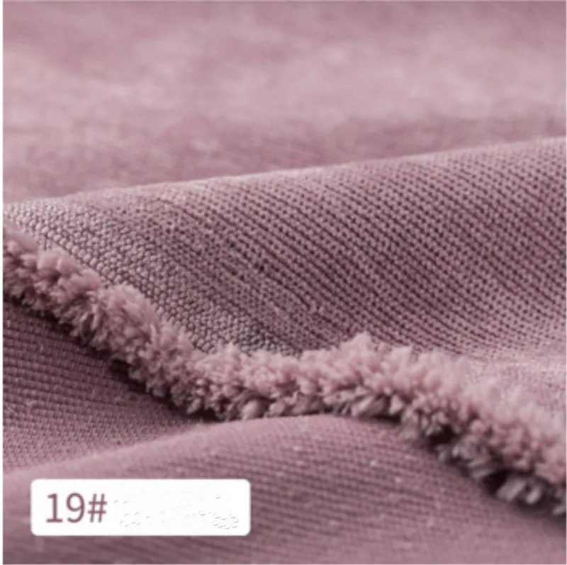 color 19 1 метр, 21 парча, полиэстер, вельвет, рубашка, ткань, одежда, брюки, диван, ткань, ручная работа, подушка, швейный материал, T516 - Цвет: color 19