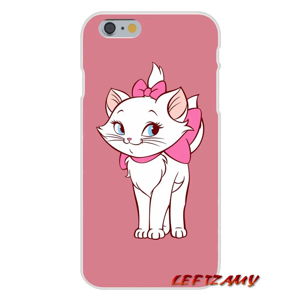 Мультфильм aristochats Мари аксессуары для телефона Чехлы samsung Galaxy S3 S4 S5 мини S6 S7 край S8